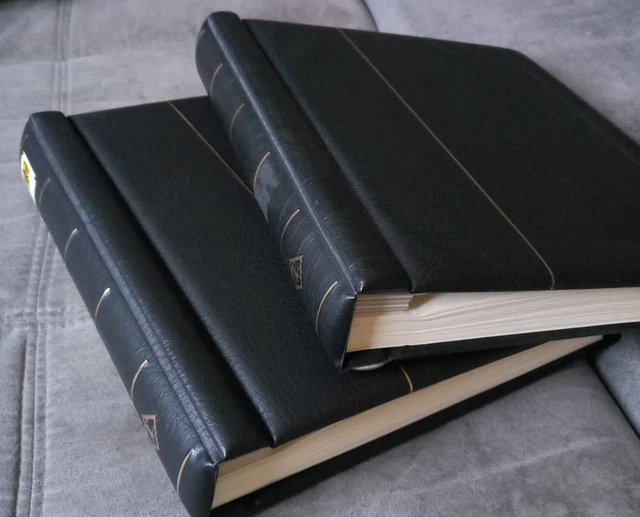 BRD 1949 - 1996 - Leuchtturm Vordrucke in DP-Ordner - guter gebrauchter Zustand