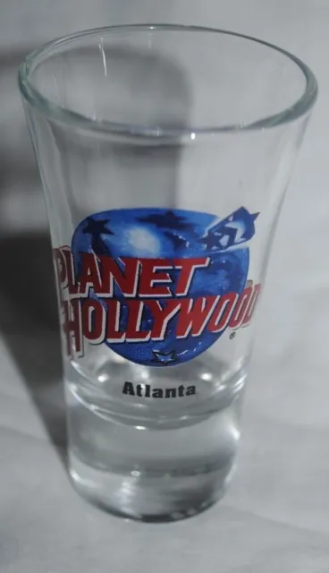 Planet Hollywood Atlanta shot glass