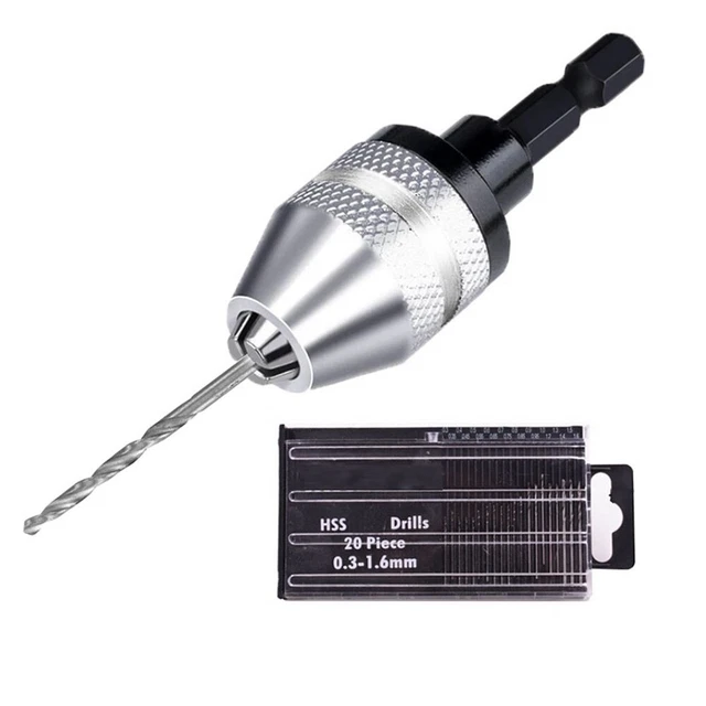 Mandrino Trapano CHANCS 1/2-20UNF - Diametro Interno 10 Mm, Per Mini Tornio E Accessori Elettrici - Foto 8