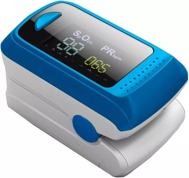 M70CB Fingertip Pulse Oximeter, SpO2 Blood Oxygen Level Saturation Sats Mon