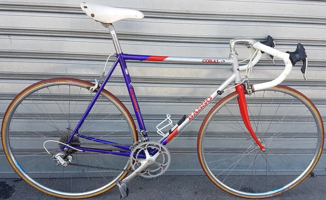 BASSO CORAL ROAD Bike Italian Columbus Cromor 1993 EUR 250,00