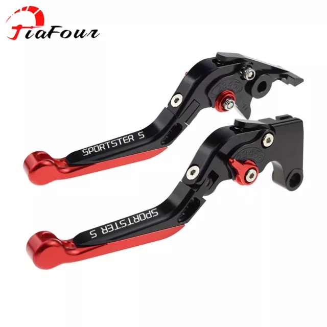 Fit For Sportster S 1250 S1250 Folding Extendable Brake Clutch Levers Handle Set