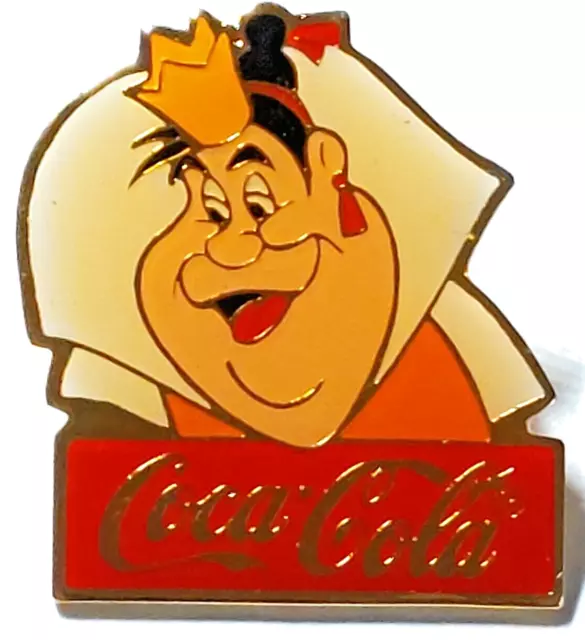 Coca Cola Disney Queen Of Hearts Lapel Pin (081923)