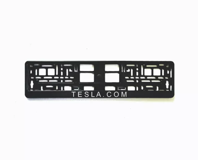 Europäischer Nummernschild-Rahmenhalter für Tesla-Fans