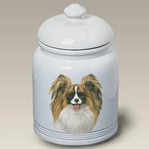Papillon Ceramic Treat Jar LP 45064