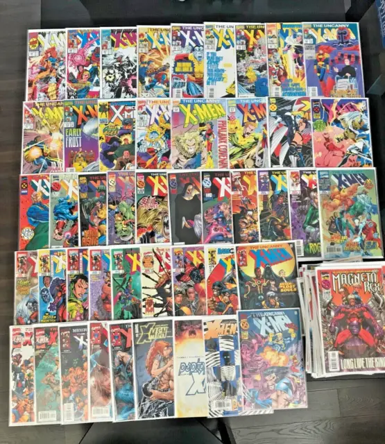 Huge Lot Set 84 Comics Uncanny X-Men Marvel 1St App Bishop Bonus! Wolverine