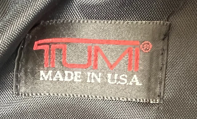 Vintage Tumi USA Black Ballistic Nylon 21” Carry On Weekender Soft Duffel Bag 3