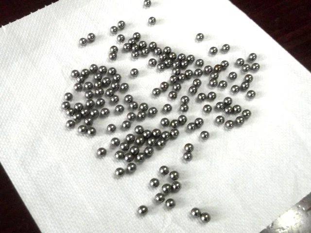 Bici Bicicletta Hub Cuscinetto Ruota Sfere D'acciaio Parti 6.3mm Diametro 150Pcs Bici Bicicletta Hub Cuscinetto Ruota Sfere D'acciaio Parti 6.3mm Diametro 150Pcs