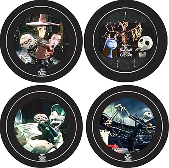 Nightmare Before Christmas Nbx 4 Diner Plates 27cm Neca