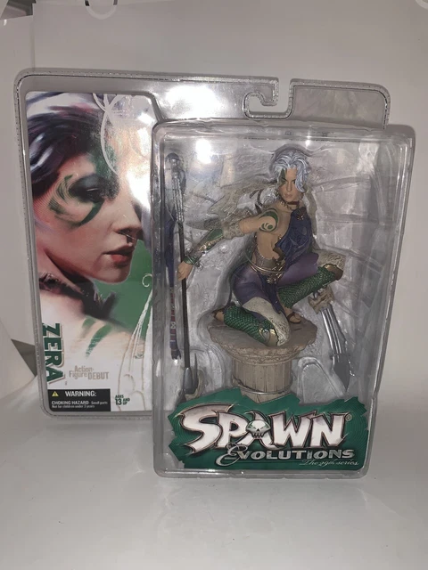 SPAWN EVOLUTIONS SERIES 29 Zera Action Figure Debut McFarlane Toys 2006 ...