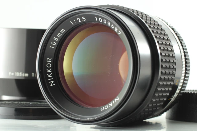 SIC Coating[Near MINT S/N1053xxx] Nikon Ai-s Ais 105mm f/2.5 Lens from Japan