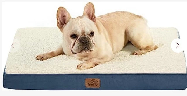 Bedsure Small Dog Bed for Small Dogs - Orthopedic Dog Beds with Removable Washab