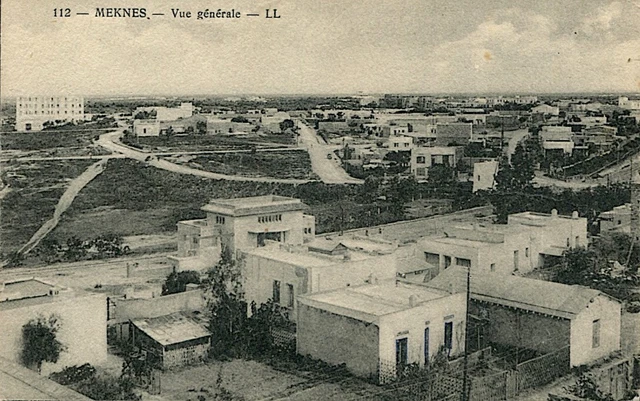 CPA Maroc - Meknes - Vue générale de la ville