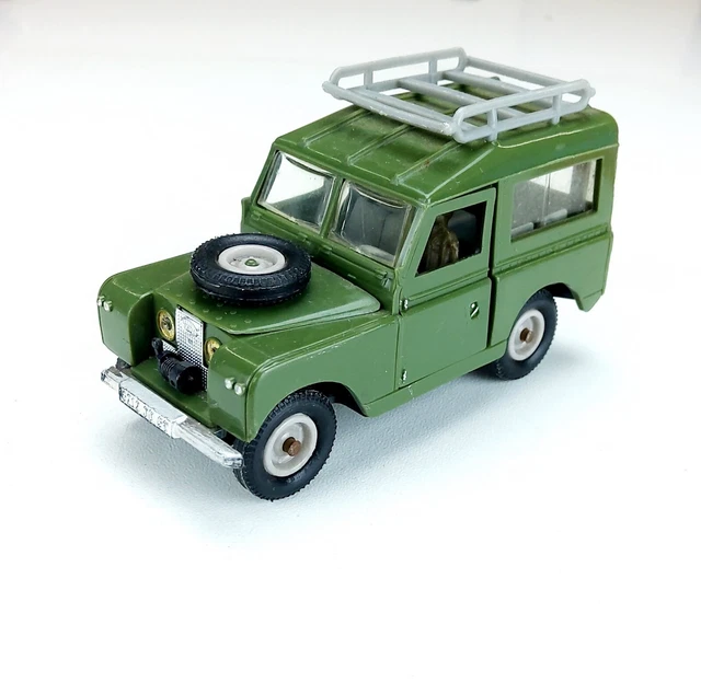 RARE LAND ROVER Safari Bâchée Ancien Norev N°153, 1/43, Excellent Etat