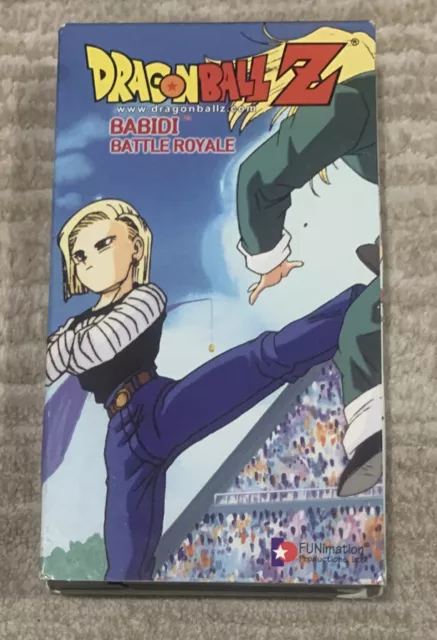Dragon Ball Z - Babidi: Battle Royale (VHS, 2001) Edited Version  free shipping