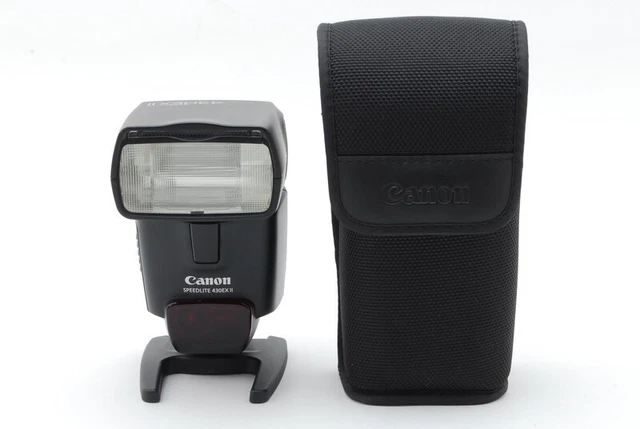 [MINT w/Case] Canon Speedlite 430EX II 2 Shoe Mount Flash for DSLR JAPAN