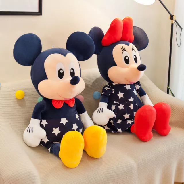 Mickey Plush Toy Minnie Doll Large Mickey Mouse Playing Children's Pillow Doll