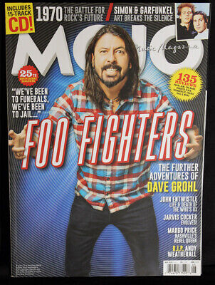 Foo Fighters-John Entwistle-Simon & Garfunkel-MOJO Magazine 318-May 2020-132pp!!