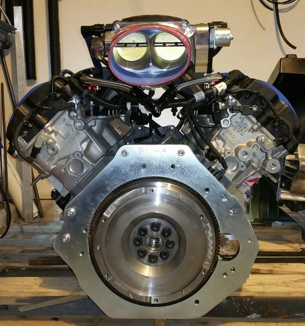 FORD COYOTE V8 Engine conversion to AUDI 01X gearbox 6spd COMPLETE KIT4