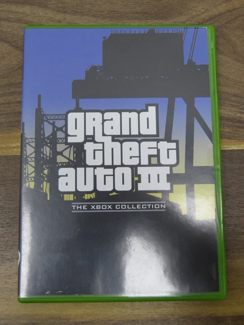 GRAND THEFT AUTO III The Xbox Collection Original XBOX Complete W/ Maps ...