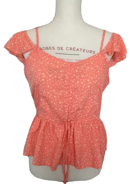 Haut Débardeur Habillé Marine à Paillettes Jennyfer Taille S - Neuf Avec Quelques Paillettes Manquantes