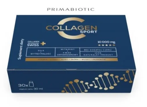 Primabiotic Collagen Sport 10000mg Kollagen 30x30ml, Kostenloser Versand !