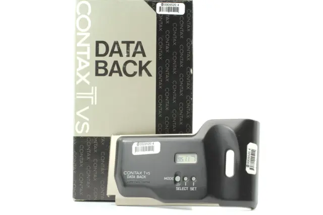 [Near MINT in Box] CONTAX TVS Data Back for TVS Point & Shoot Film Camera JAPAN