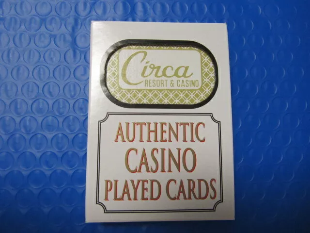 CIRCA Resort & Casino Las Vegas Deck of Playing Cards + FREE Poker Chip