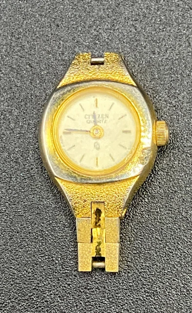 CITIZEN QUARTZ 3220 890795SMW Women s Watch Vintage Fair Condition