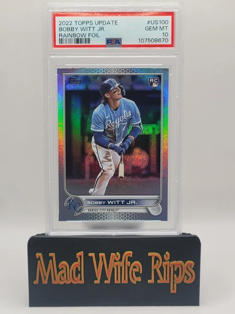 Topps Update Rookie 2022 Topps Update Bobby Witt Jr #US100 Rookie