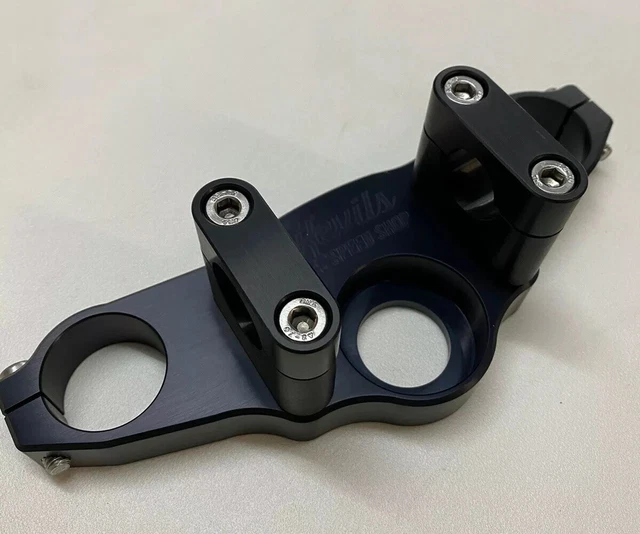 Morsetto Manubrio Bici CNC 29mm - NTNmotorcycle - Alluminio Argento