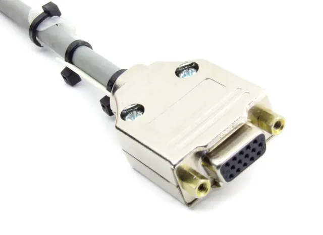 4m D-Sub 15-Pin Datenkabel Leitung Data Cable Unitronic FD CY 5x0.34 0027443