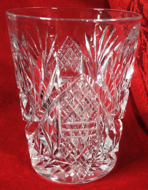 ABP signed HAWKES very ornate AMERICAN BRILLIANT PERIOD CUT GLASS 3 1/8" TUMBLER