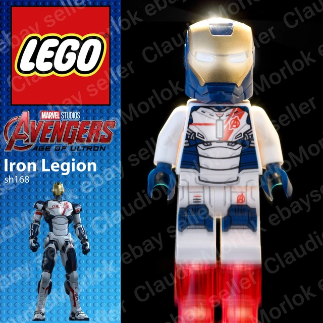 LEGO IRON Legion Minifigure sh168 Marvel Avengers Age of Ultron