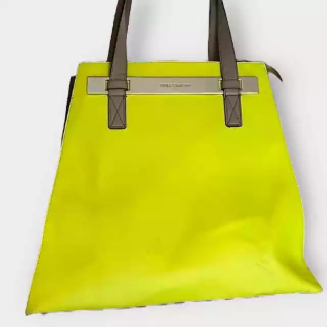 Vince Camuto Jace Large Tote Bag Lime Green 3