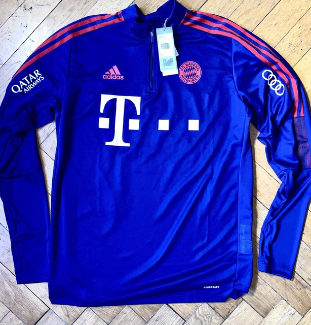 FC Bayern München Fußballtrikot Herren Trainings-Top UCL Teamline Gr.M