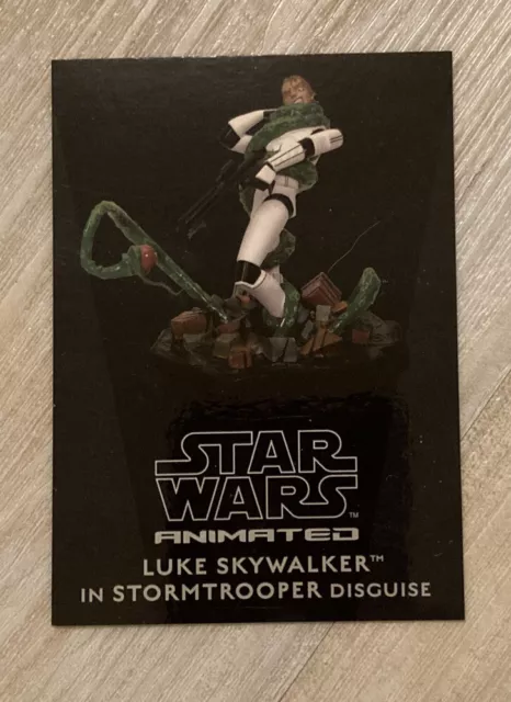 Star Wars Animated Luke Skywalker Stormtrooper Gentle Giant Ltd Edition Statue 19