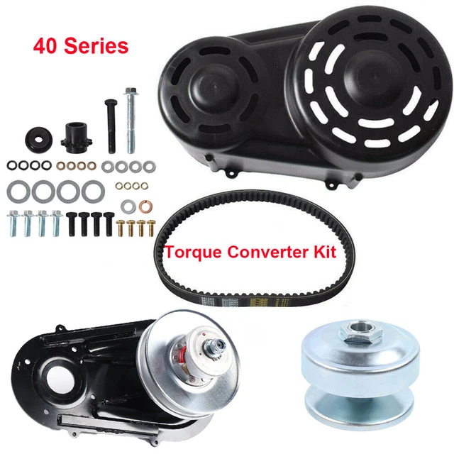 40 SERIES TORQUE Converter Driver Driven Clutch Kit for Go Kart Pulley