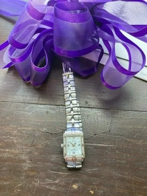 Raymond Weil Parsifal diamond watch with opal face