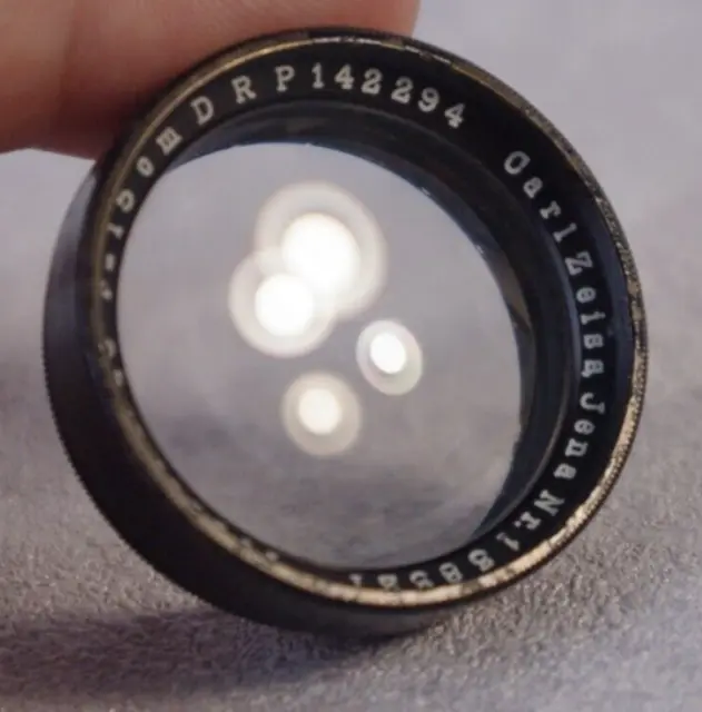 Carl Zeiss Jena Large Format Lens Tessar 1:4.5 F/15CM
