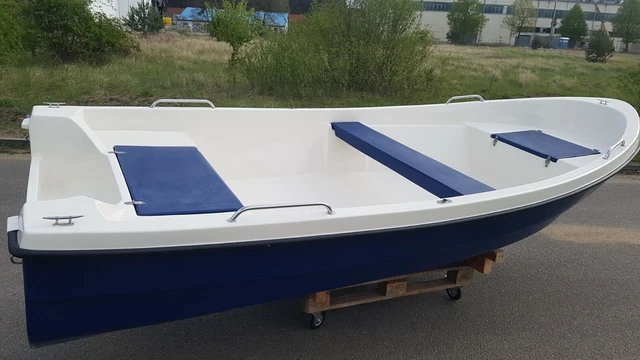 Motorboot Angel RUDERBOOT,MOTORBOOT ANGELBOOT INKA 4,30m x 1,90m (INKA mit Reling) EUR ...