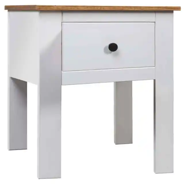 Gabinete de cabecera blanco 46x40x57 cm pino gama panama