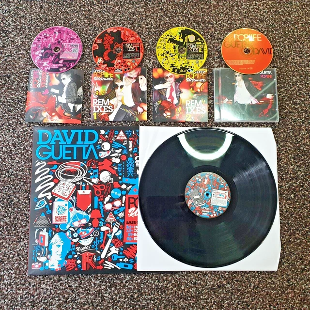 DAVID GUETTA - Poplife Ultimate Limited Edition 3Cd, Dvd, Vinyl, Poster ...