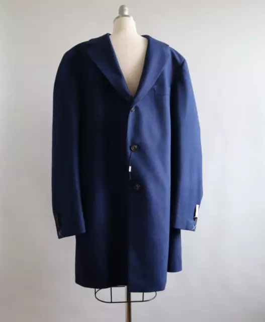 SUITSUPPLY VINCENZA WOOL Cashmere Coat Sz 48 EThomas Overcoat $289.00 ...