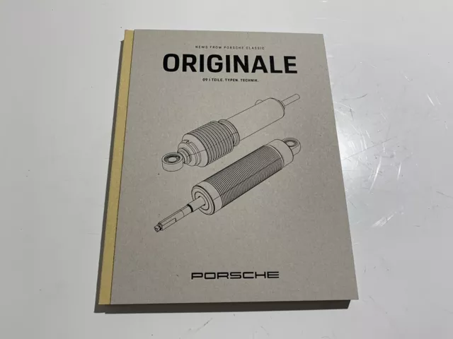 Genuine Porsche Classic Originale 9 Parts Book + Cover NEW