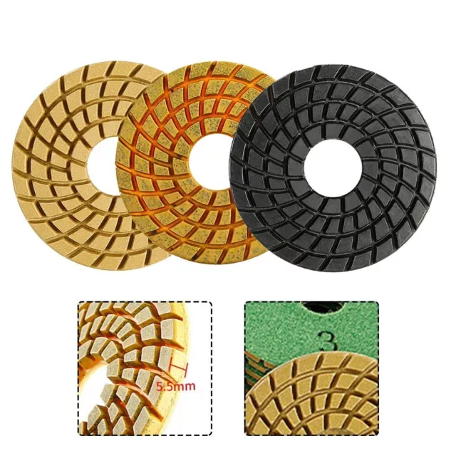 High Quality Polishing Pad Grinding Disc 4Inch/100mm Accessories Emery+resin