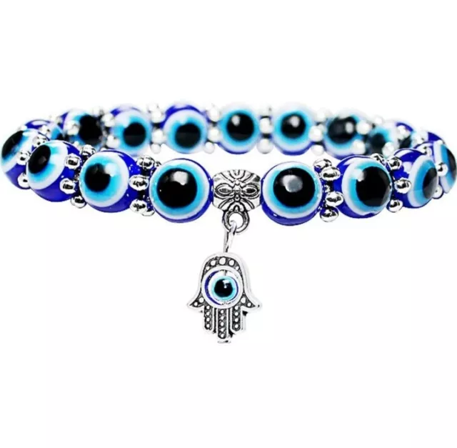 Blue Eyes Armband/Schmuck nazarlik blaue Augen Dehnbar Elastisch*NEU*