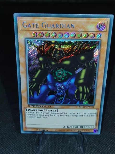 Gate Guardian Guardiano Del Cancello SGX2-END01 SECRET Yu-Gi-Oh Yugioh Yu Gi Oh