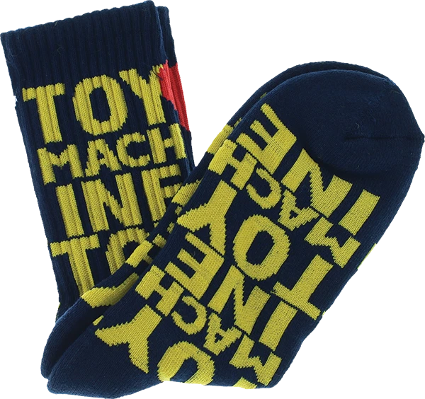 TOY MACHINE NEW BLOOD CREW SOCKS NAVY 1pr