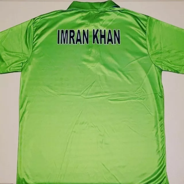 Imran Khan 1992 World Cup Cricket Retro  Jersey Xs-4Xl Size Range